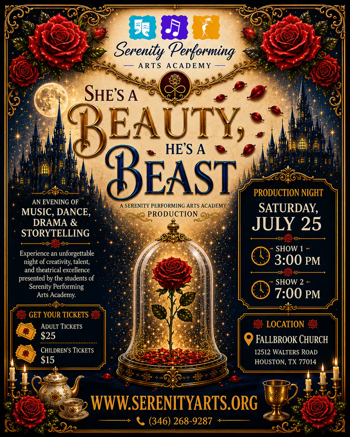 She's A Beauty, He's A Beast Show 1 | 3PM